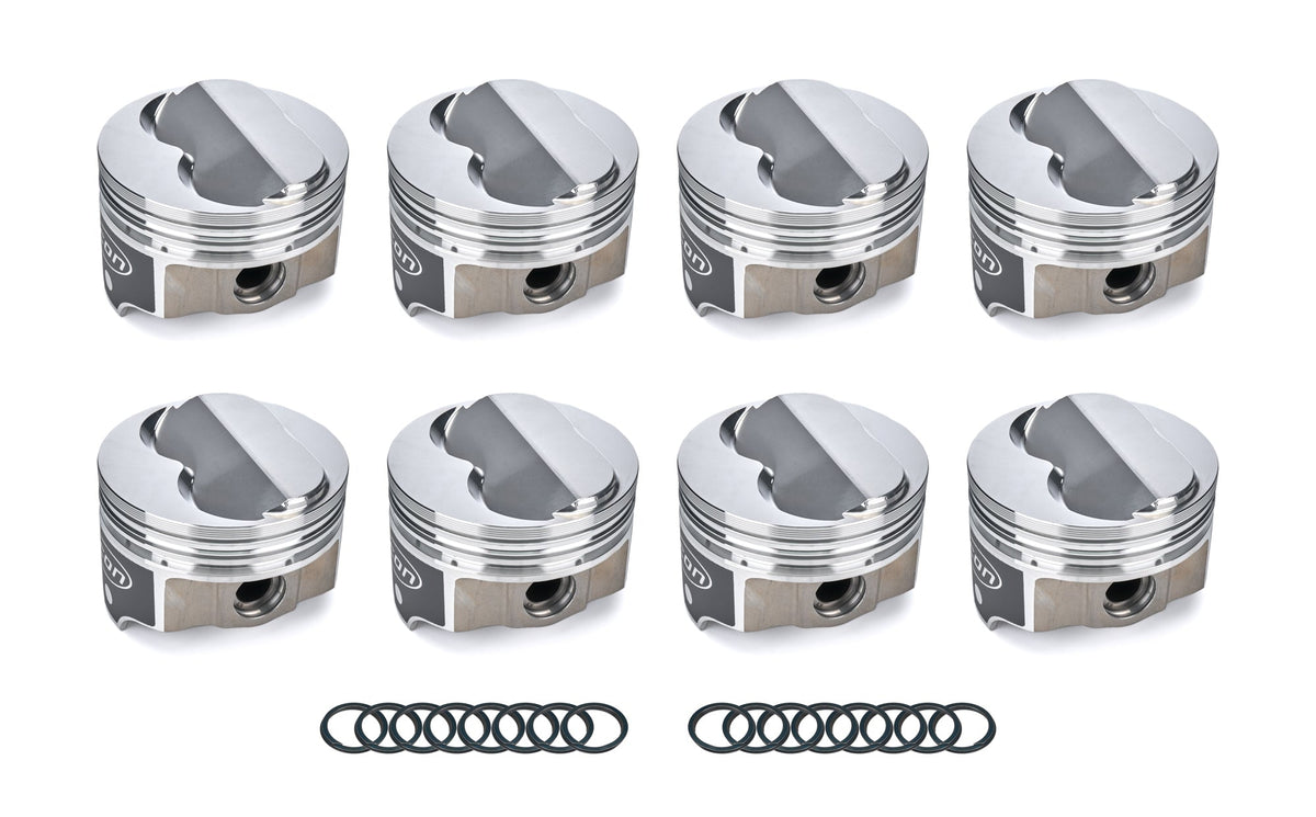 SBC Forged Domed Piston Set 4.040 Bore +6.3cc - IC793040