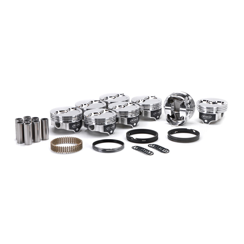 BBM Dished Piston Set 4.350 Bore -26.7cc - IC842030