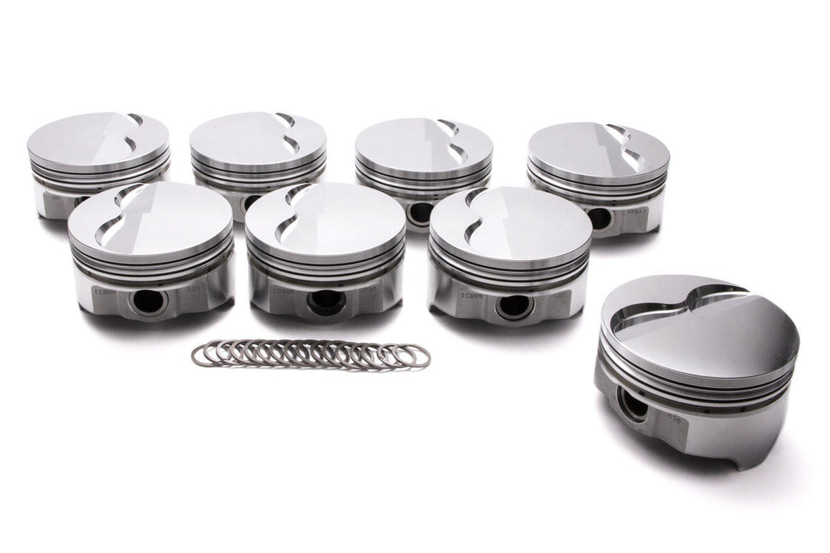 Pontiac V8 FT Piston Set 4.165 Bore -4.30cc - IC941040