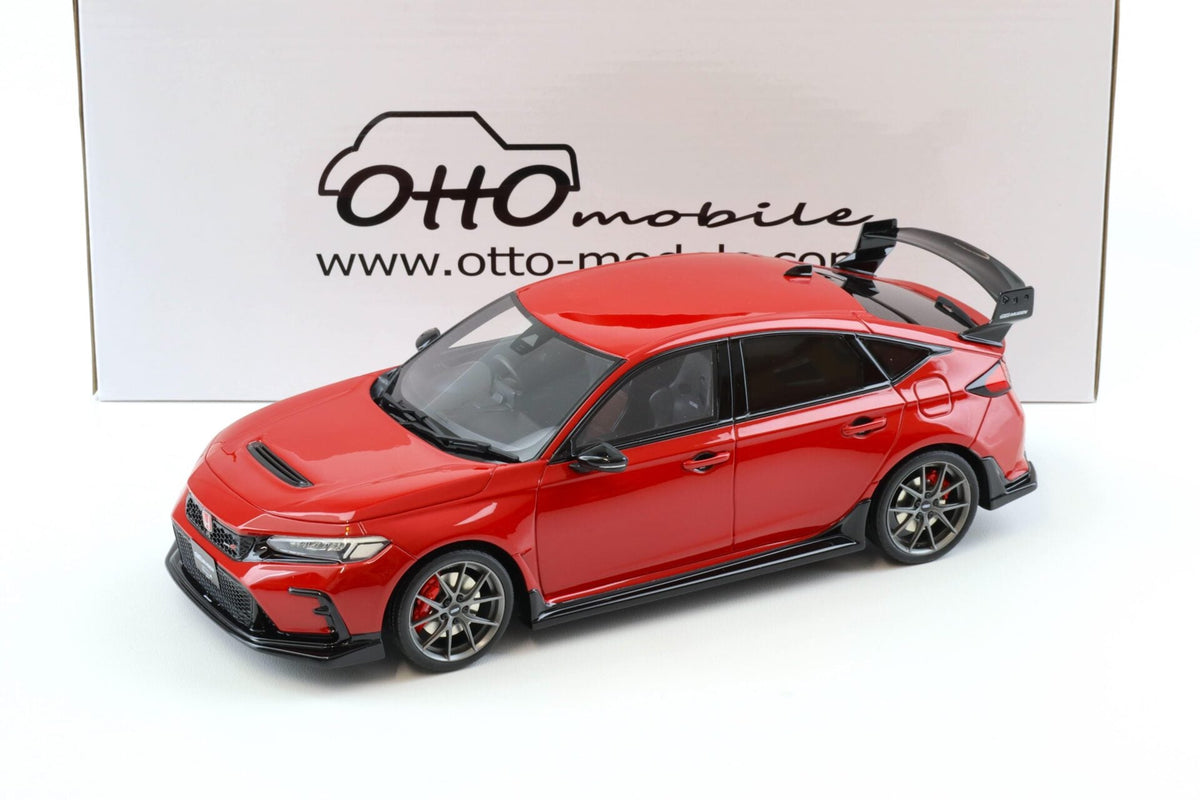 STM Diecast Otto 2024 Honda Civic Type R (FL5) Mugen Rallye Red R513 1:18