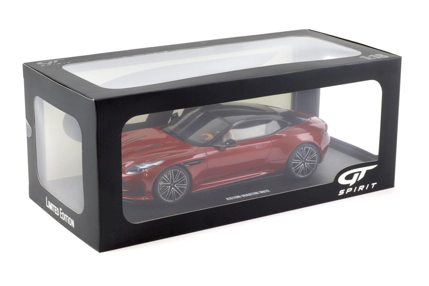 GT Spirit 2023 Aston Martin DB12 Hyper Red 1:18