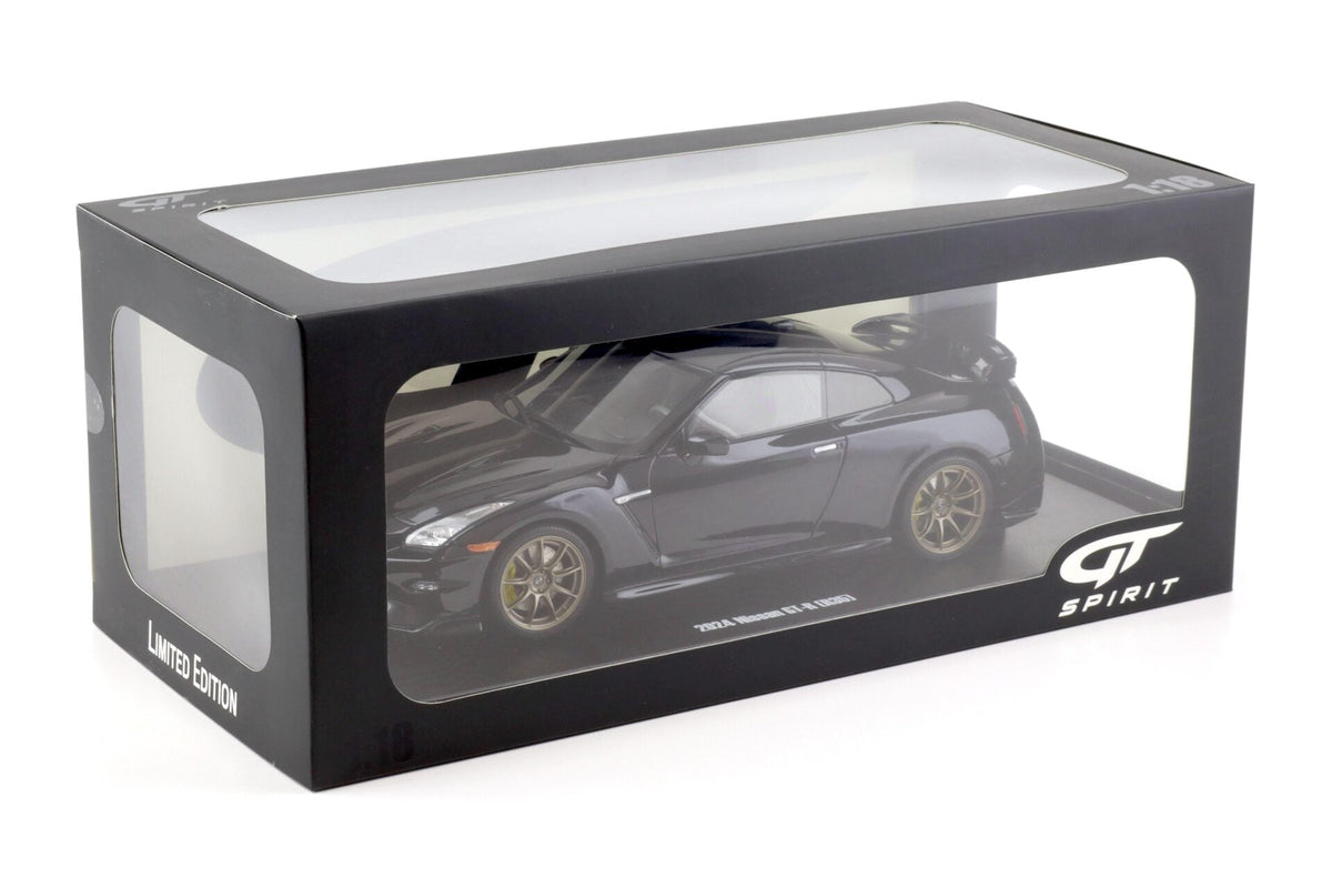 STM Diecast GT Spirit 2024 Nissan GT-R (R35) Skyline T-Spec Takumi Edition Purple 1:18 - View 4