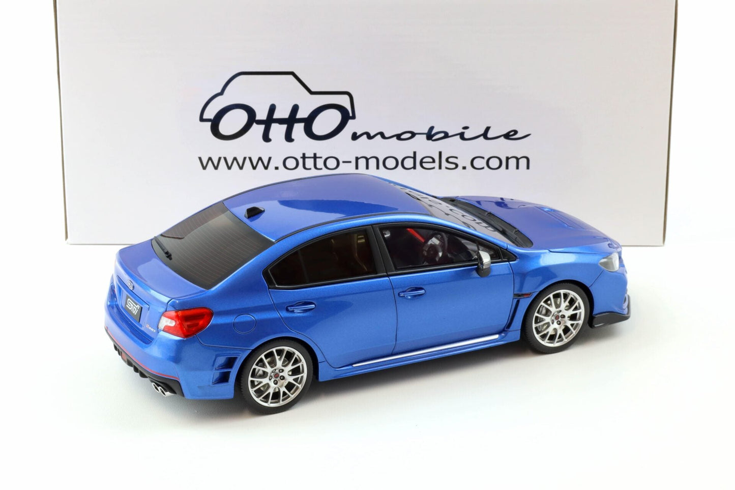 Otto 2015 Subaru Impreza WRX STi S207 WR Blue Pearl Metallic 1:18