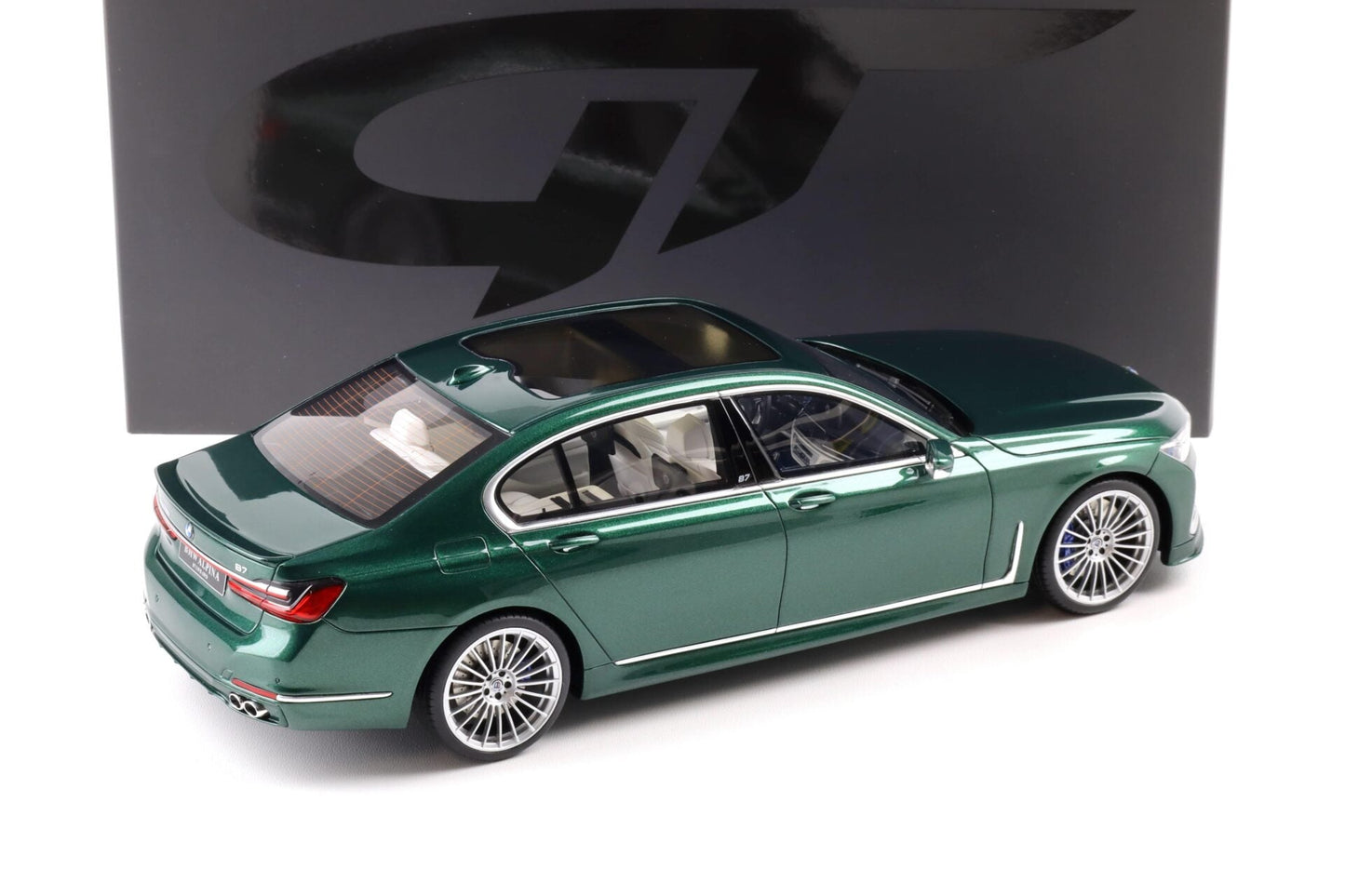 GT Spirit 2023 Alpina B7 (G12) Sedan 7 Series Green Metallic 1:18