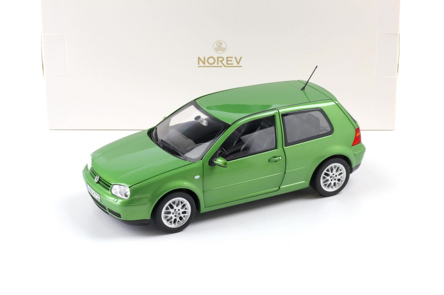 Norev 1998 Volkswagen Golf GTI MK IV Cosmic Green Metallic 1:18