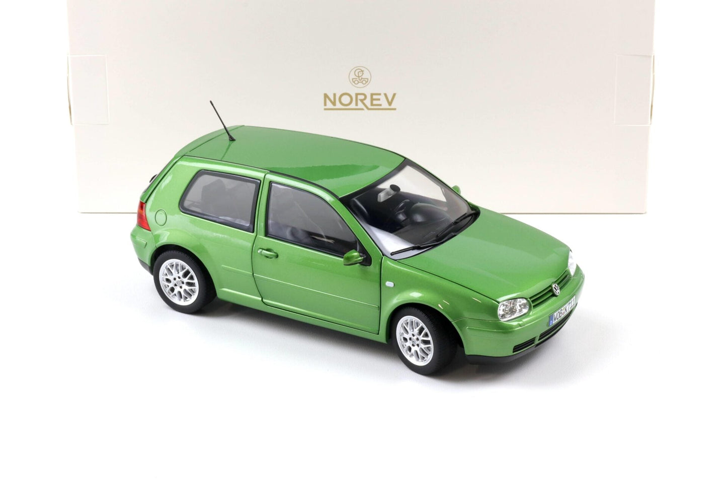 Norev 1998 Volkswagen Golf GTI MK IV Cosmic Green Metallic 1:18
