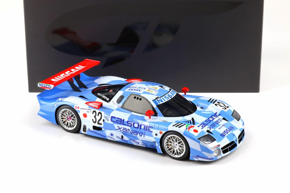 STM Diecast GT Spirit Nissan R390 GT1 3.5L Turbo Team Nissan Motorsport #32 Le Mans 1998 1:18 -...