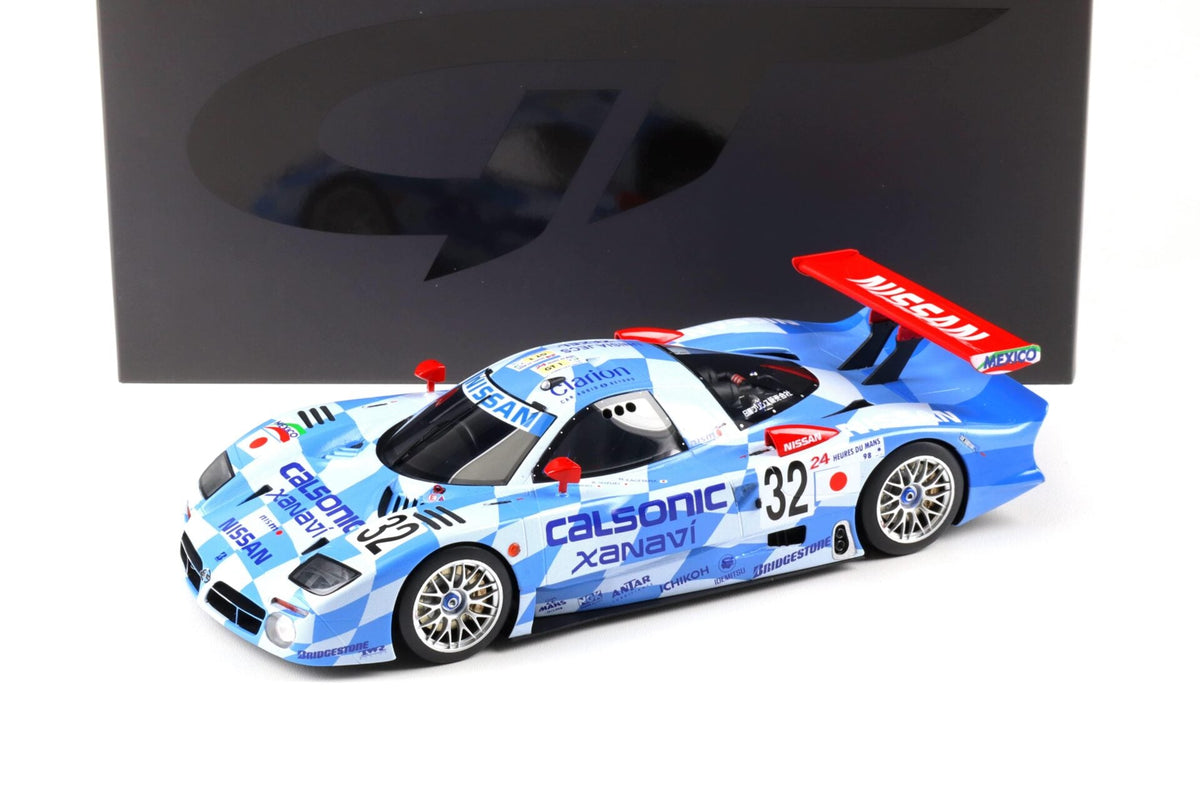 STM Diecast GT Spirit Nissan R390 GT1 3.5L Turbo Team Nissan Motorsport #32 Le Mans 1998 1:18