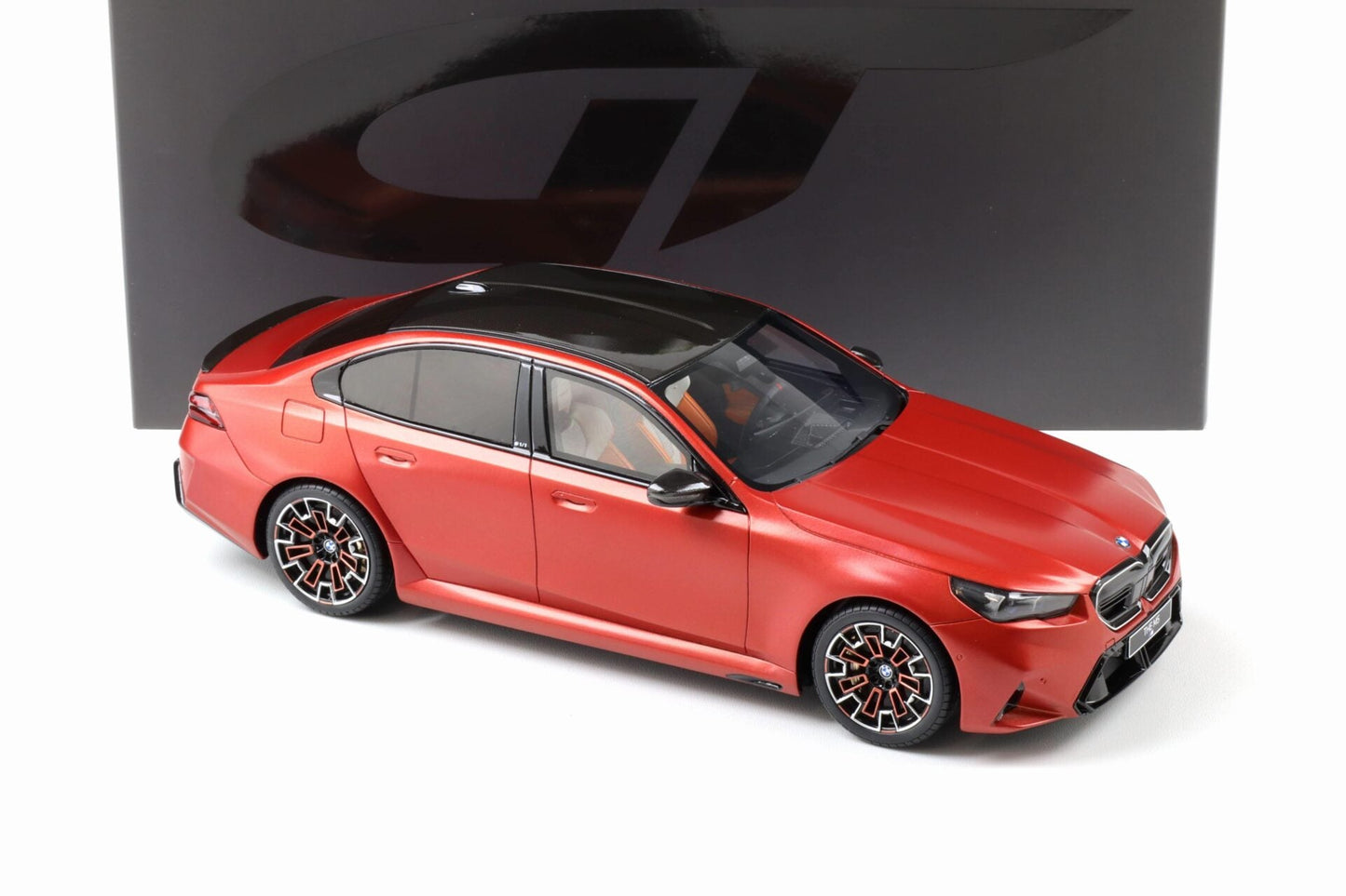 GT Spirit 2025 BMW G90 M5 Pebble Beach Frozen Orange (Matte) 1:18