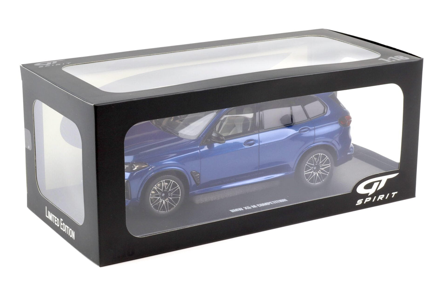 GT Spirit 2023 BMW X5M (G05) Competition Marina Bay Blue Metallic 1:18