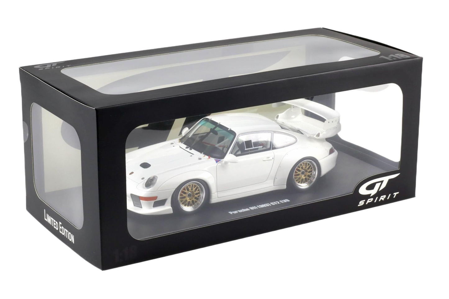 GT Spirit 1995 Porsche 911 993 GT2 Evo White 1:18