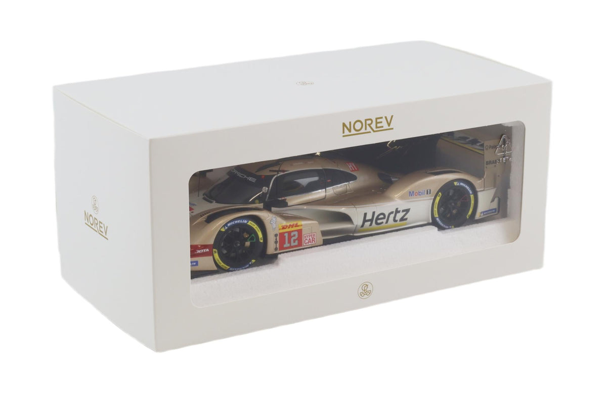 STM Diecast Norev Porsche 963 #38 Hertz Team Jota Lone Star IMSA 2024 Spa 6Hrs Winner Gold 1:18 -...