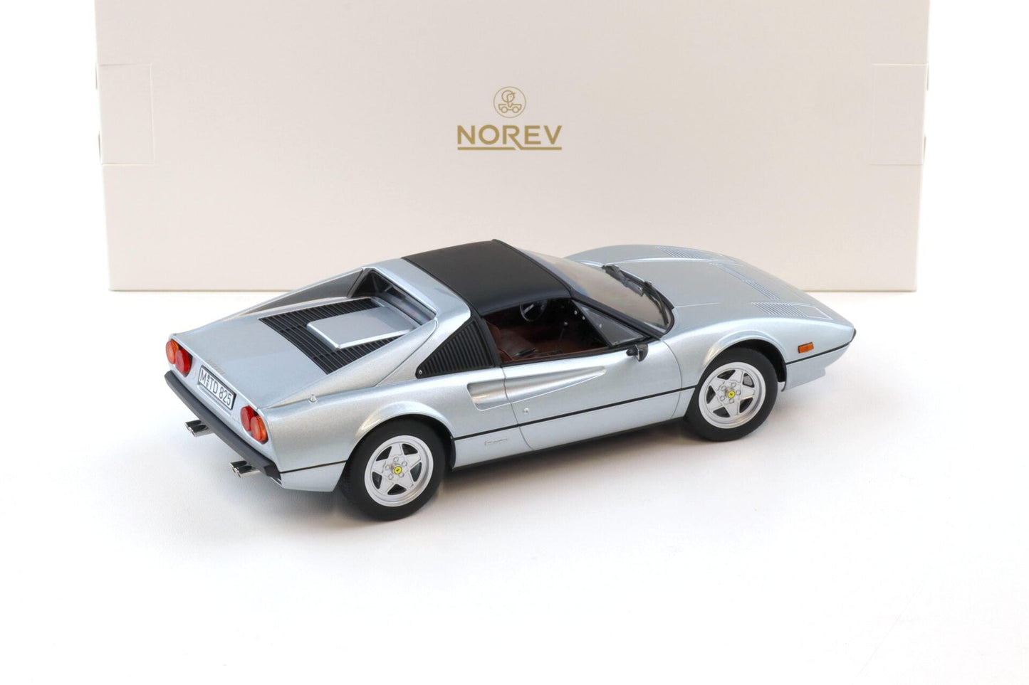 Norev 1982 Ferrari 308 GTS Silver Metallic 1:18