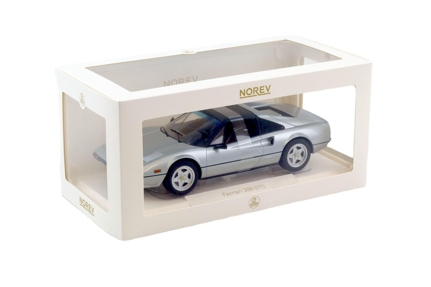 Norev 1982 Ferrari 308 GTS Silver Metallic 1:18