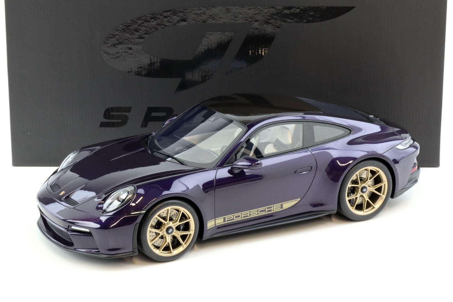 GT Spirit 2021 Porsche 911 992 GT3 Touring Viola Metallic Purple 1:12
