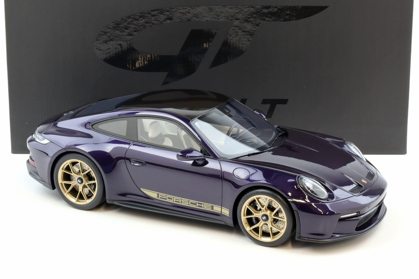 GT Spirit 2021 Porsche 911 992 GT3 Touring Viola Metallic Purple 1:12