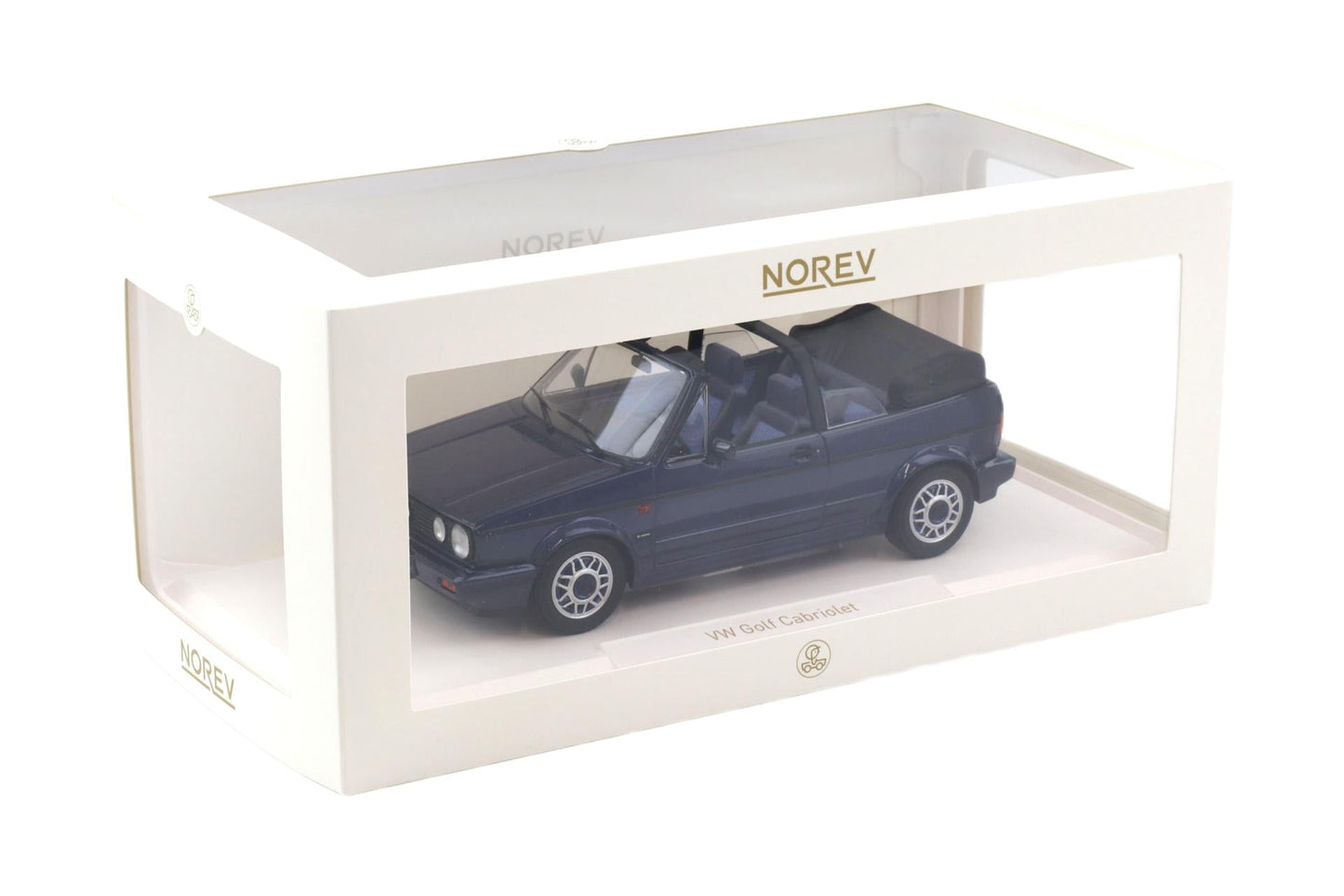 Norev 1992 Volkswagen Golf MK I Cabriolet Inca Blue 1:18