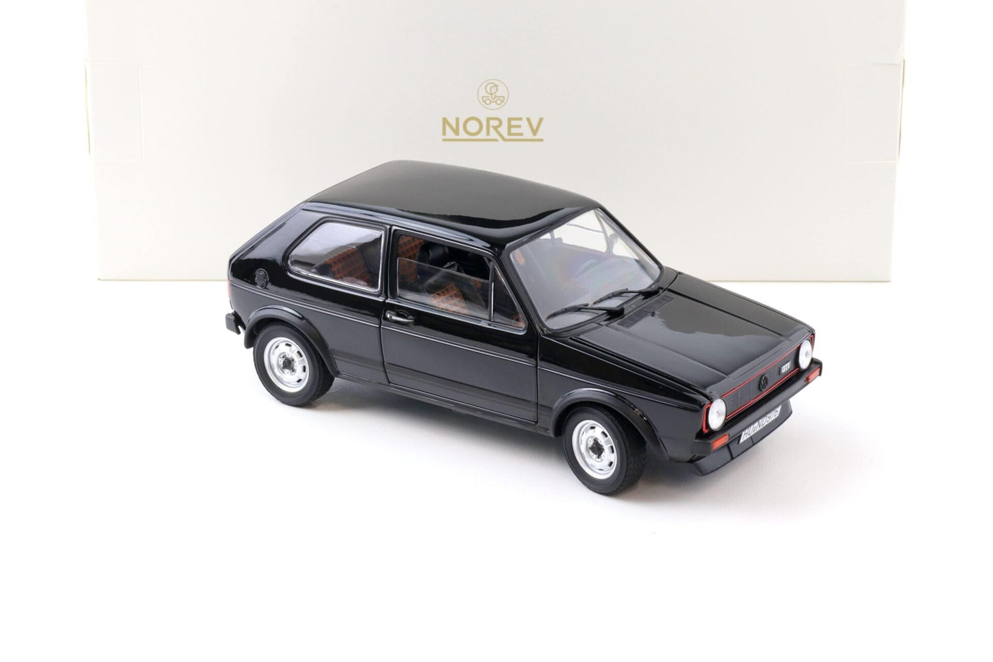 Norev 1976 Volkswagen Golf GTI MK I Black 1:18
