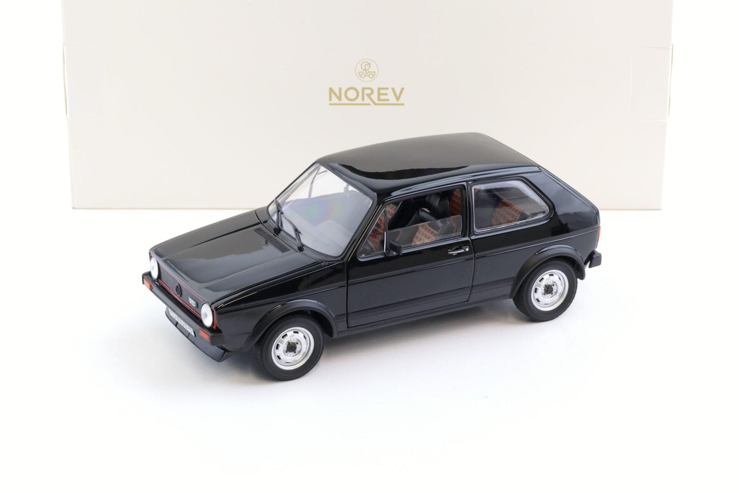 Norev 1976 Volkswagen Golf GTI MK I Black 1:18