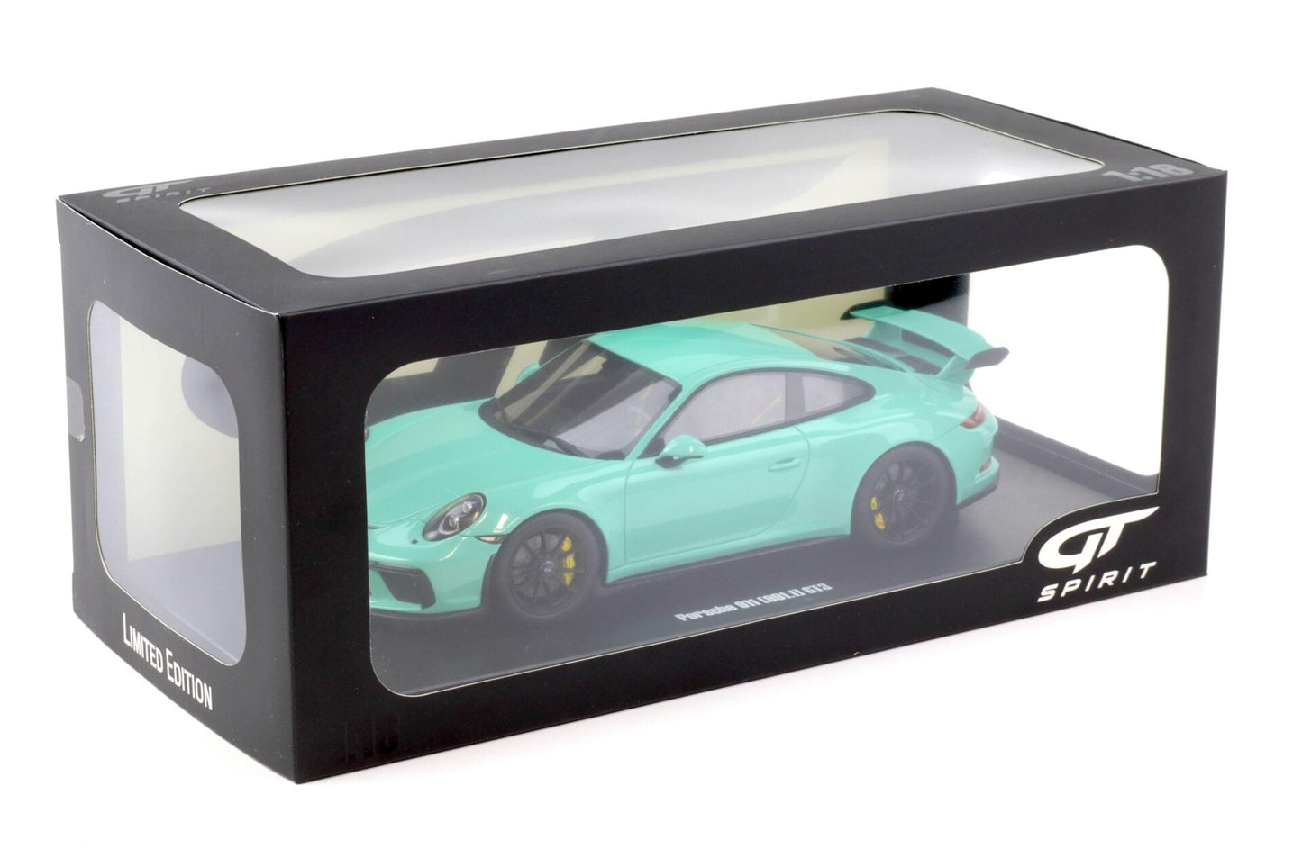 GT Spirit 2018 Porsche 911 991.2 GT3 Coupe Mint Green 1:18