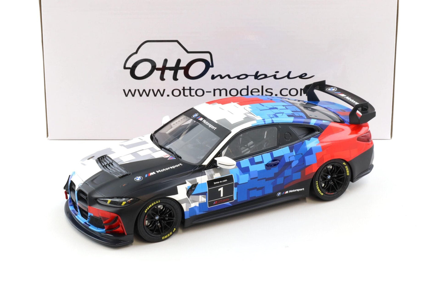 Otto 2024 BMW M4 GT4 # 1 Season 2024 1:18
