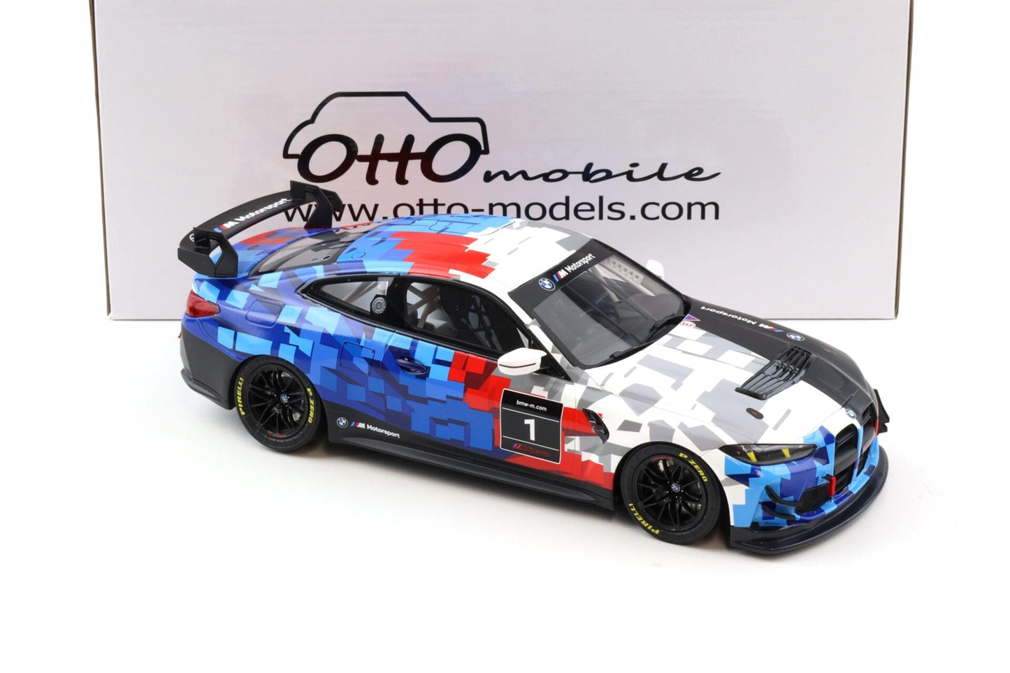 Otto 2024 BMW M4 GT4 # 1 Season 2024 1:18