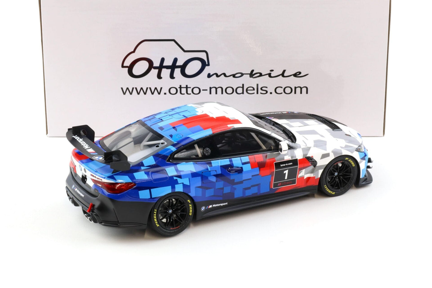 Otto 2024 BMW M4 GT4 # 1 Season 2024 1:18