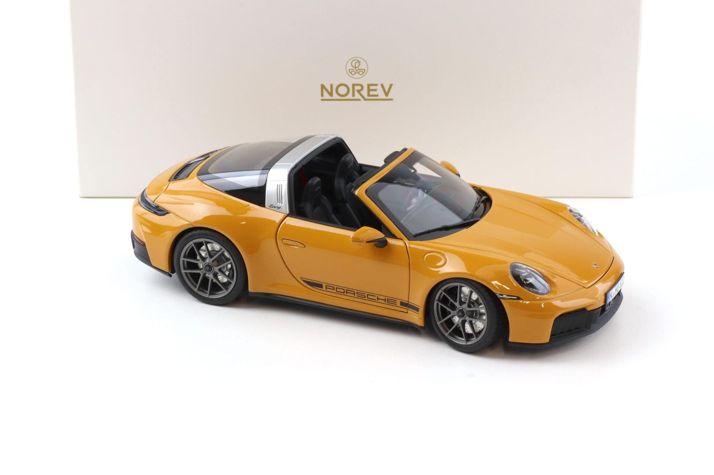 Norev 2025 Porsche 911 992.2 Targa 4 GTS Bahama Yellow 1:18