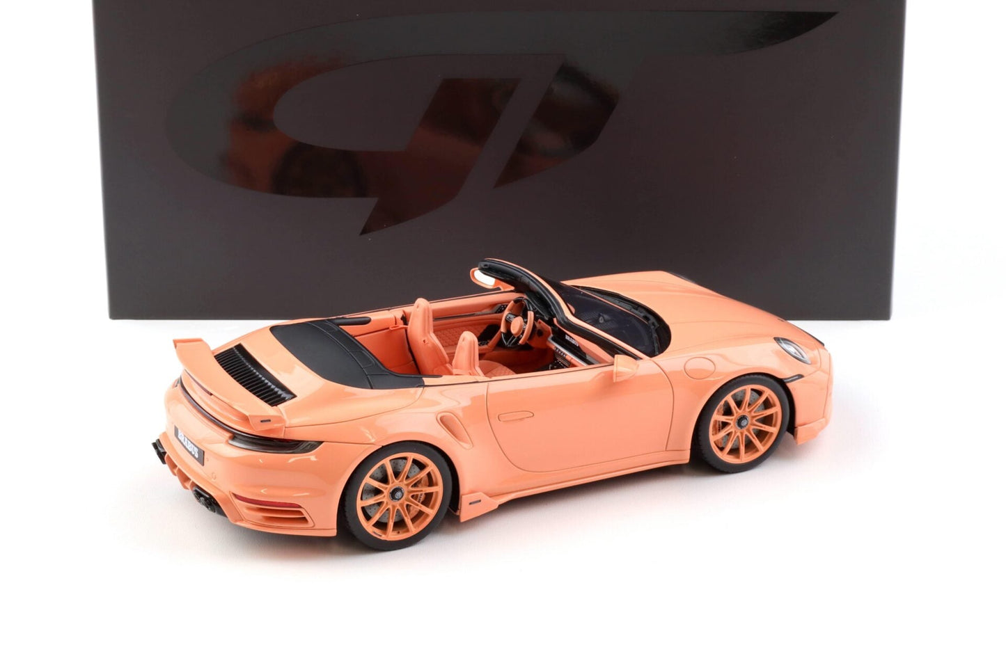 GT Spirit 2024 Brabus 900 Peetch Porsche 911 Turbo 992 Cabriolet Pink 1:18