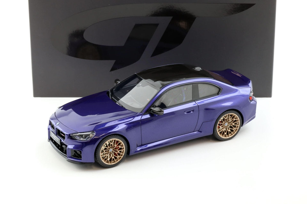 STM Diecast GT Spirit 2025 BMW M2 (G87) Coupe Individual Velvet Blue Metallic 1:18