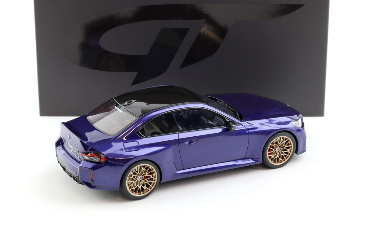 STM Diecast GT Spirit 2025 BMW M2 (G87) Coupe Individual Velvet Blue Metallic 1:18 - View 3