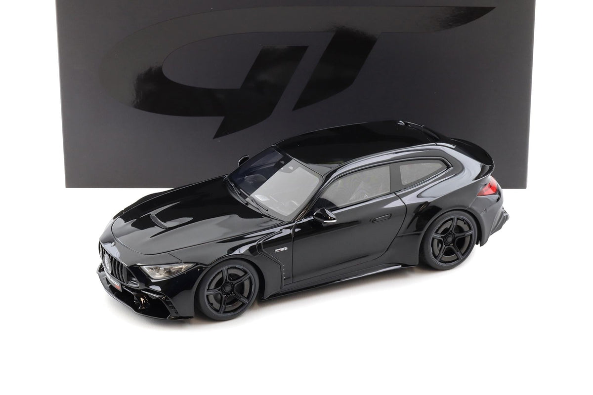 STM Diecast GT Spirit 2024 Mercedes Benz Brabus GTS Rocket 1000hp Black 1:18