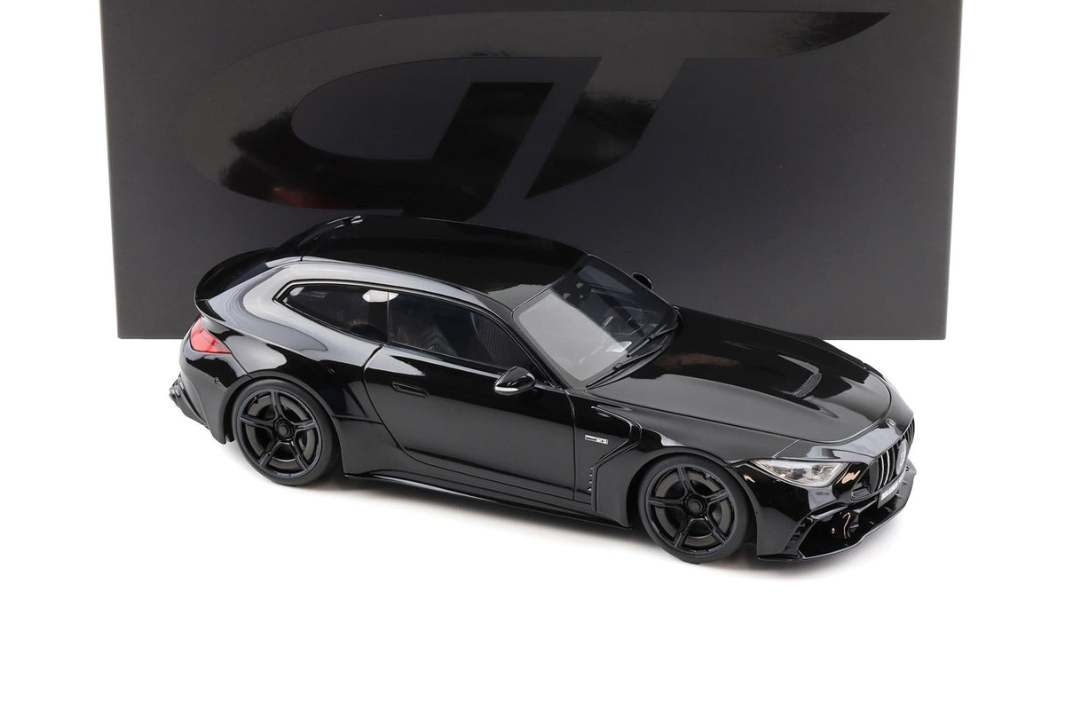 STM Diecast GT Spirit 2024 Mercedes Benz Brabus GTS Rocket 1000hp Black 1:18 - View 2