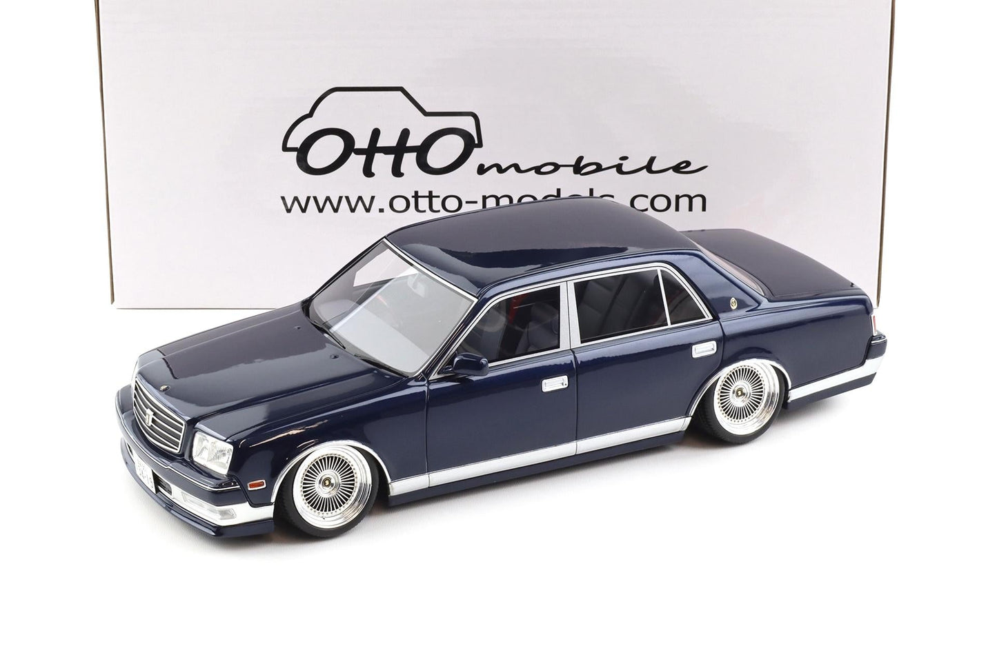 Otto 2008 Toyota Century V12 Stance Blue Mica 1:18
