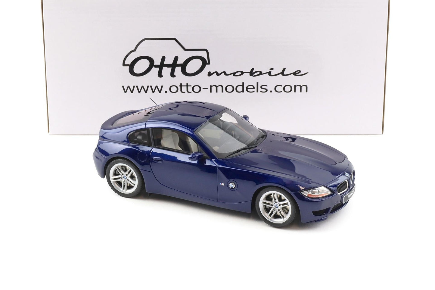 Otto 2006 BMW Z4 M Coupe Interlagos Blue Metallic 1:18