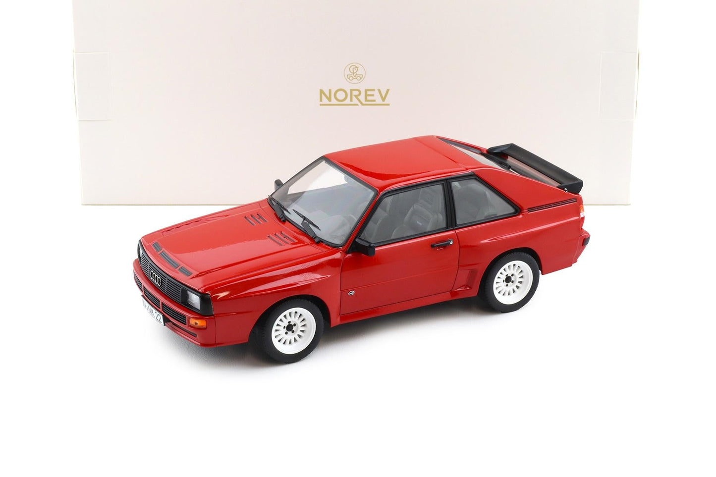 Norev 1985 Audi Sport Quattro Coupe Red 1:18