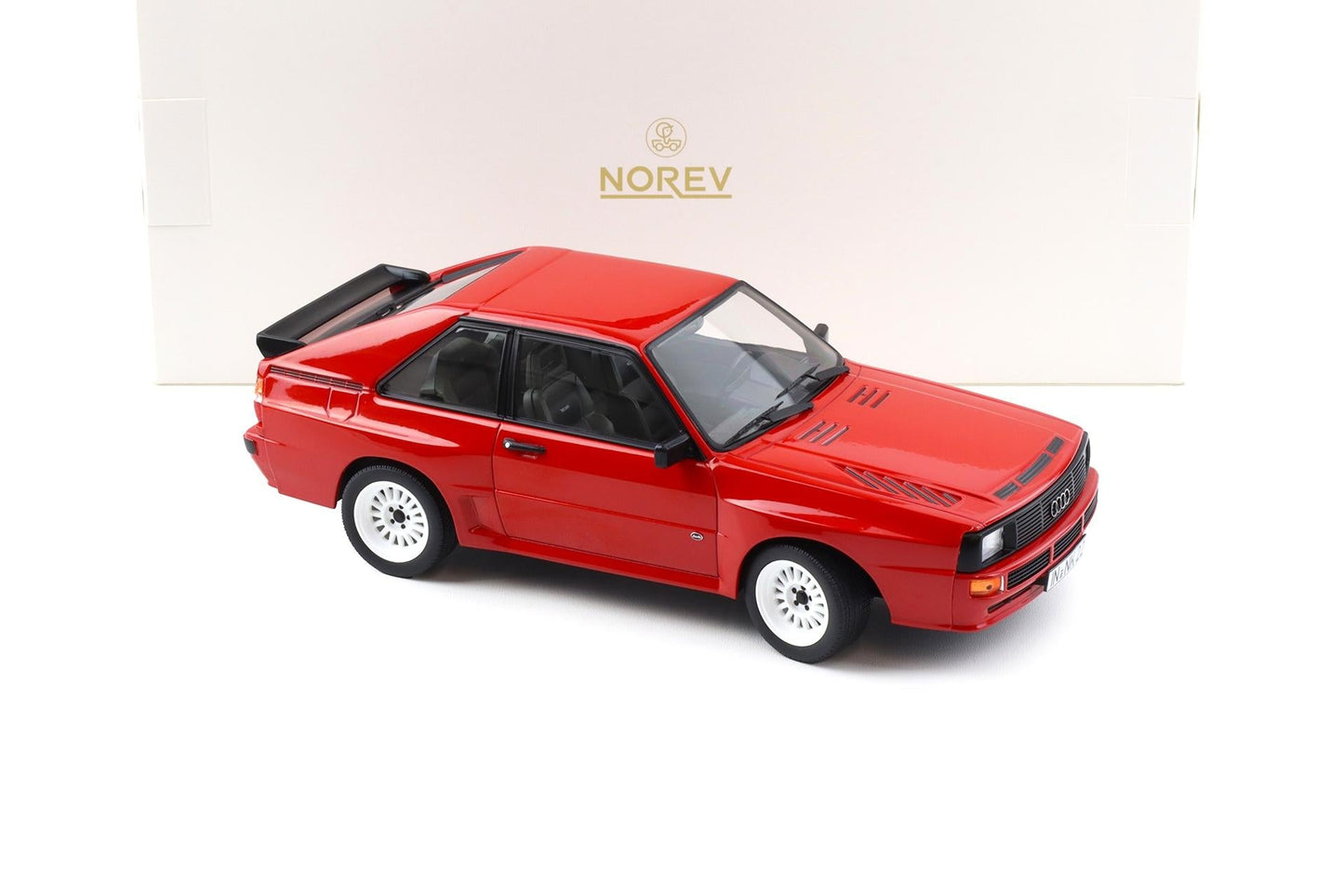 Norev 1985 Audi Sport Quattro Coupe Red 1:18