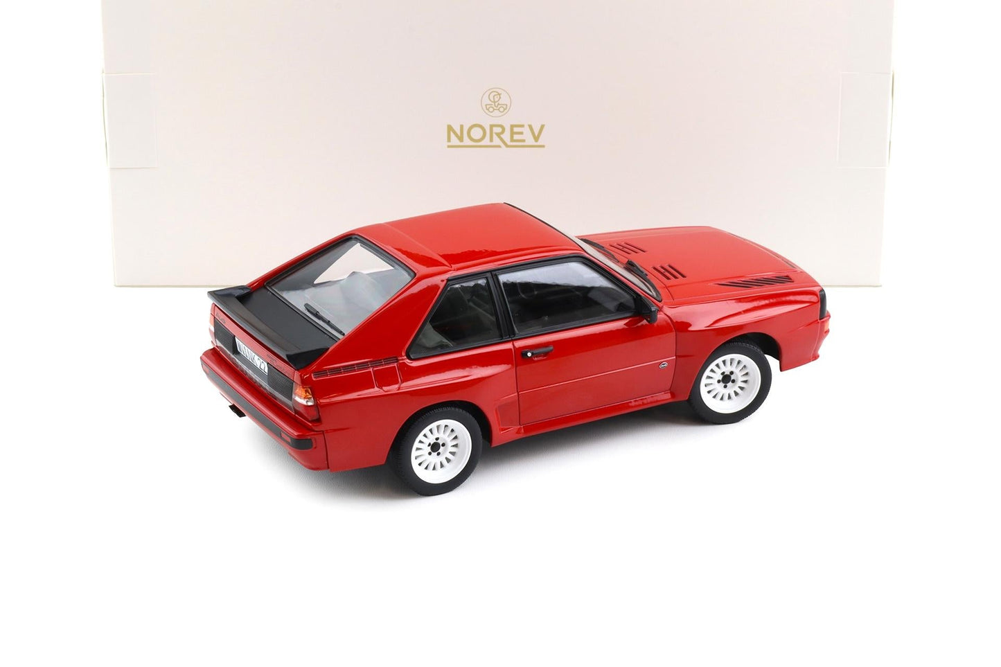 Norev 1985 Audi Sport Quattro Coupe Red 1:18