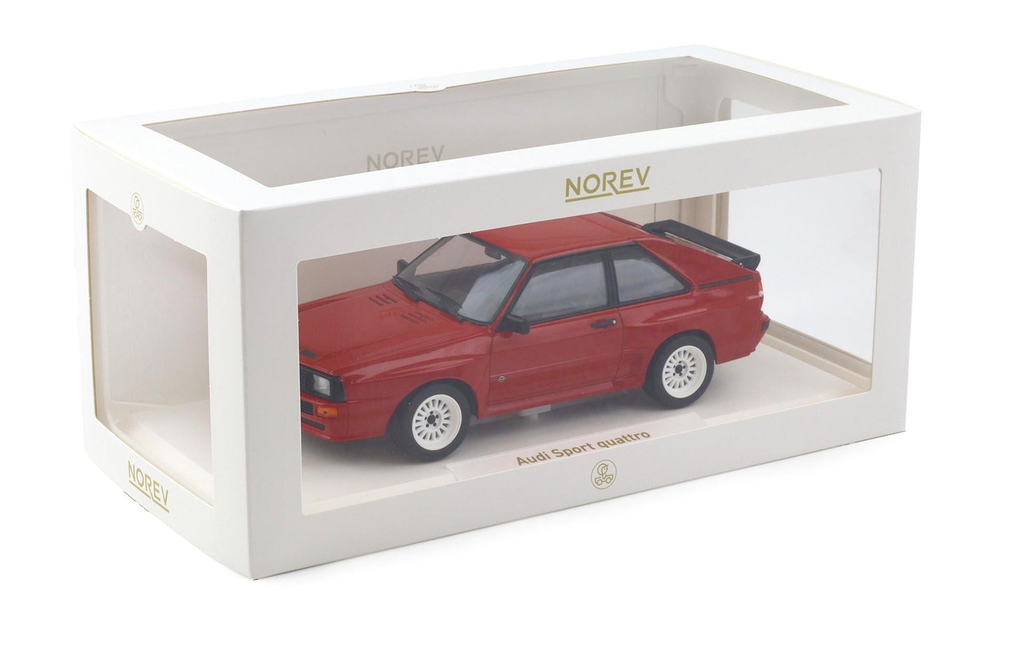 Norev 1985 Audi Sport Quattro Coupe Red 1:18