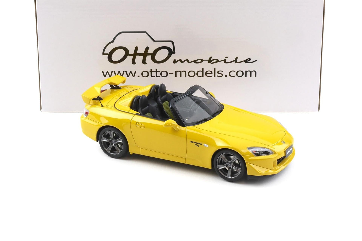 Otto 2007 Honda S2000 CR New Indy Yellow Pearl 1:18