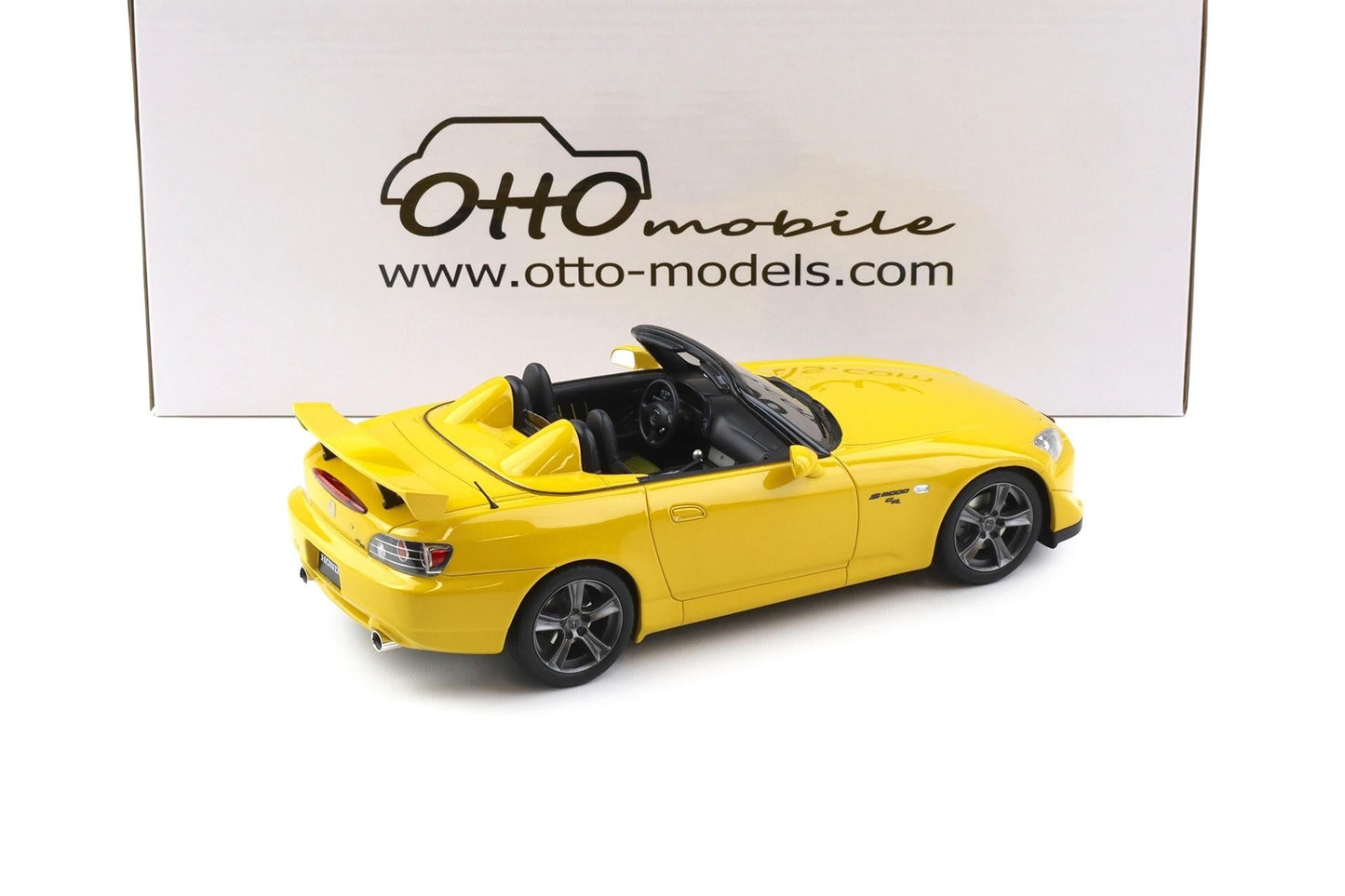 Otto 2007 Honda S2000 CR New Indy Yellow Pearl 1:18