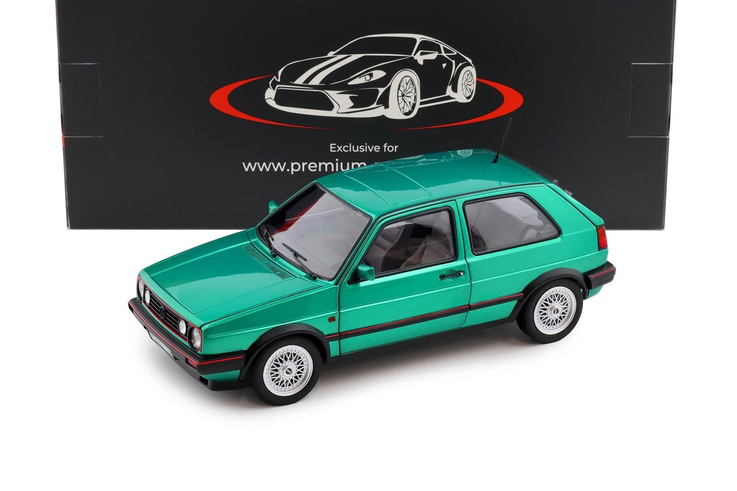Norev 1988 Volkswagen Golf MK2 GTI Montana Green Metallic 1:18