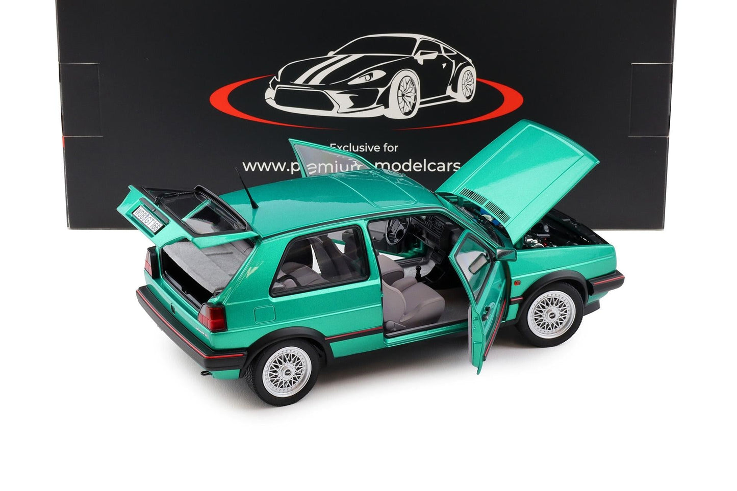 Norev 1988 Volkswagen Golf MK2 GTI Montana Green Metallic 1:18