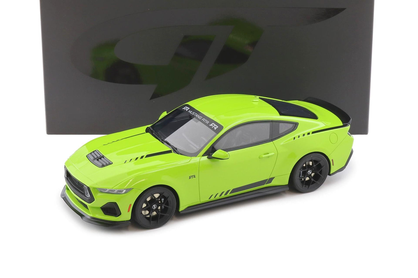 GT Spirit 2025 Ford Mustang RTR Spec-3 Coupe Hyper Lime Green 1:18