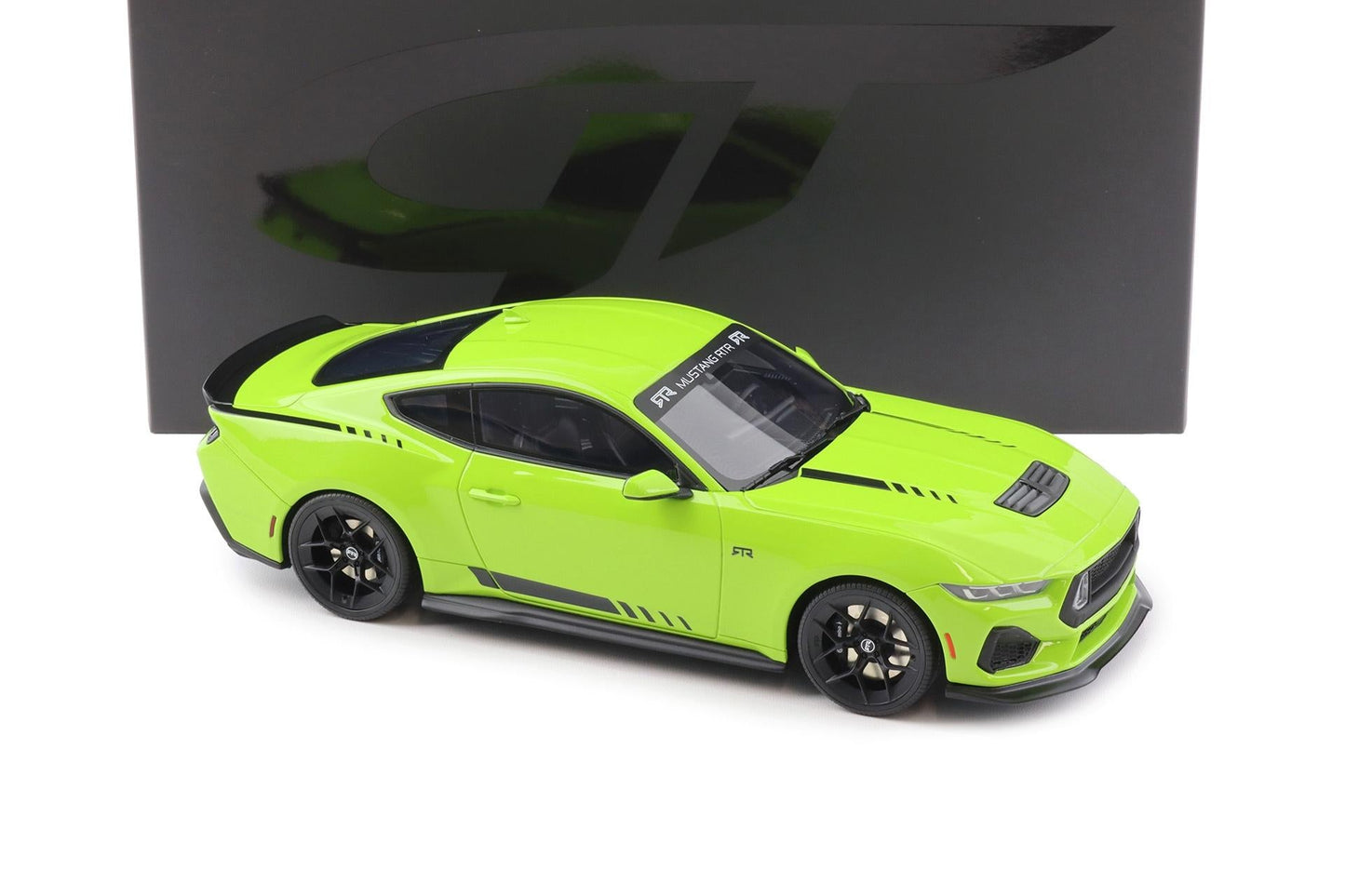 GT Spirit 2025 Ford Mustang RTR Spec-3 Coupe Hyper Lime Green 1:18