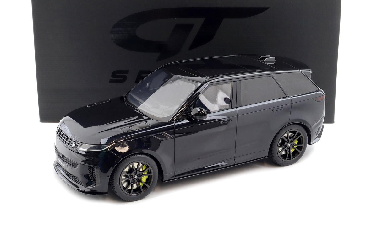 STM Diecast GT Spirit 2024 Land Rover Range Rover Sport SV Edition 2 Ligurian Black 1:12