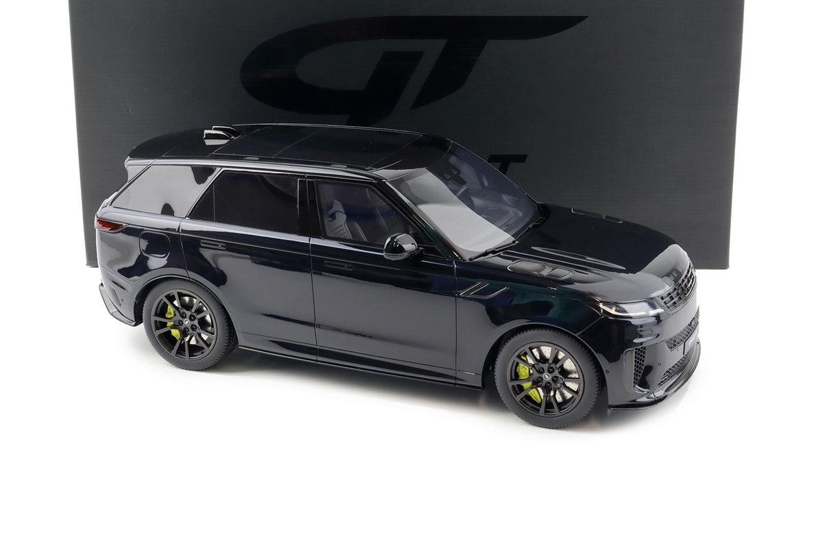 STM Diecast GT Spirit 2024 Land Rover Range Rover Sport SV Edition 2 Ligurian Black 1:12 - View 2