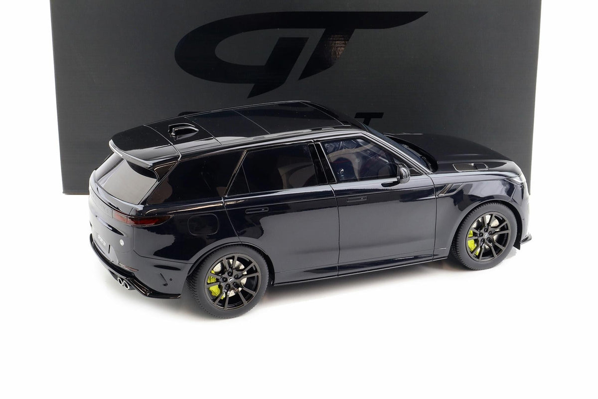 STM Diecast GT Spirit 2024 Land Rover Range Rover Sport SV Edition 2 Ligurian Black 1:12 - View 3