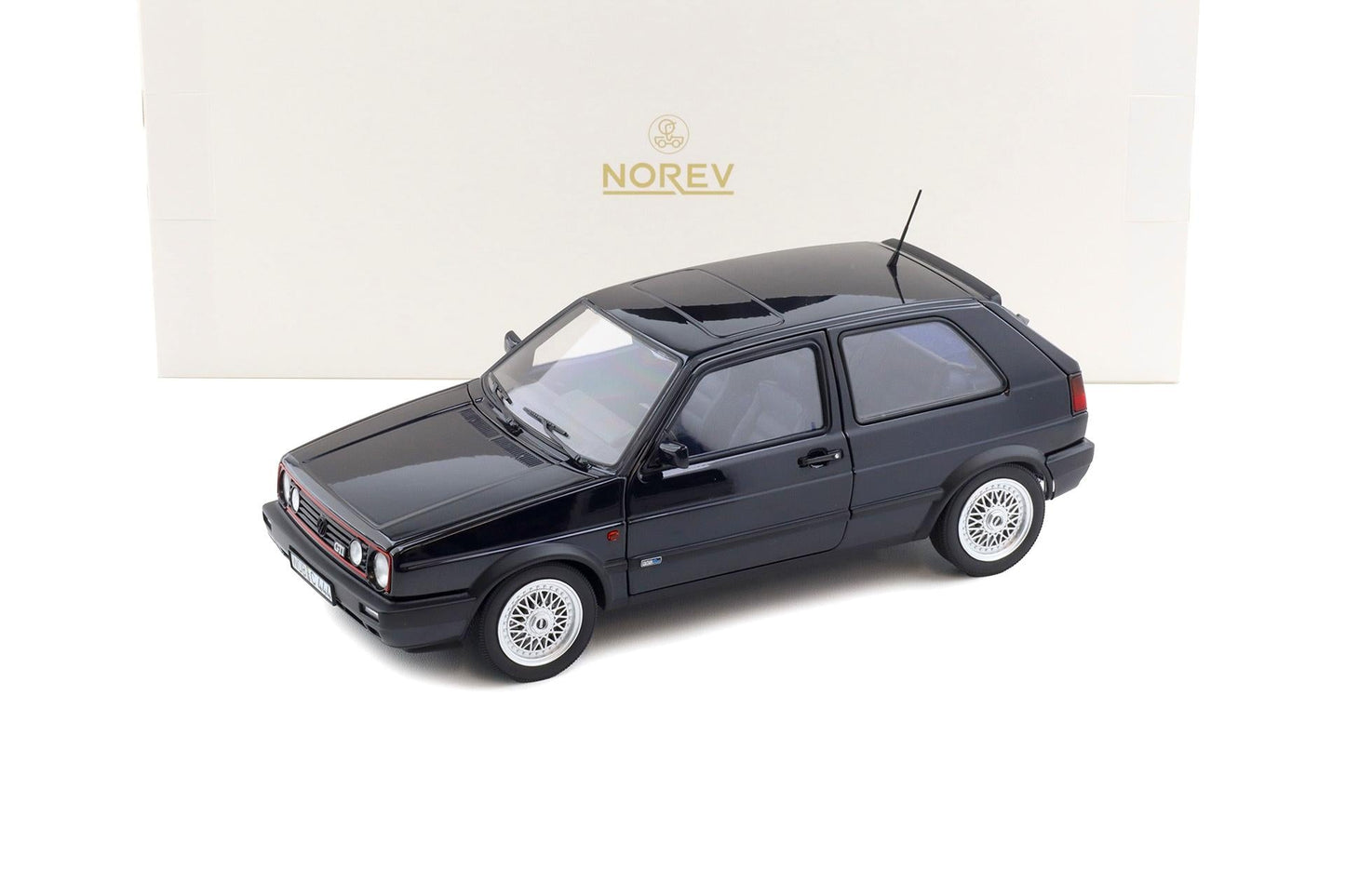 Norev 1991 Volkswagen Golf MK2 GTI Edition Blue Moonlight Blue Metallic 1:18