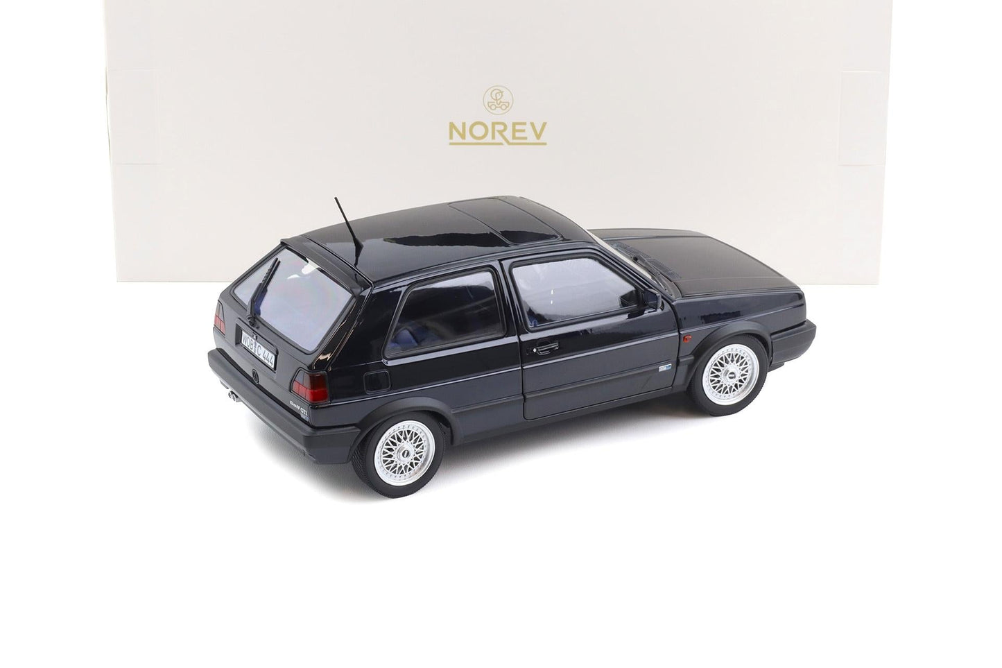 Norev 1991 Volkswagen Golf MK2 GTI Edition Blue Moonlight Blue Metallic 1:18